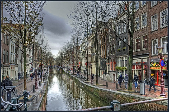inside de wallen map amsterdams famous sex district