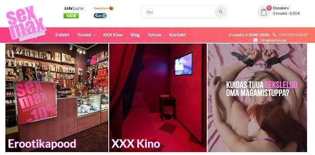 Tallinn sex shops sex max kino