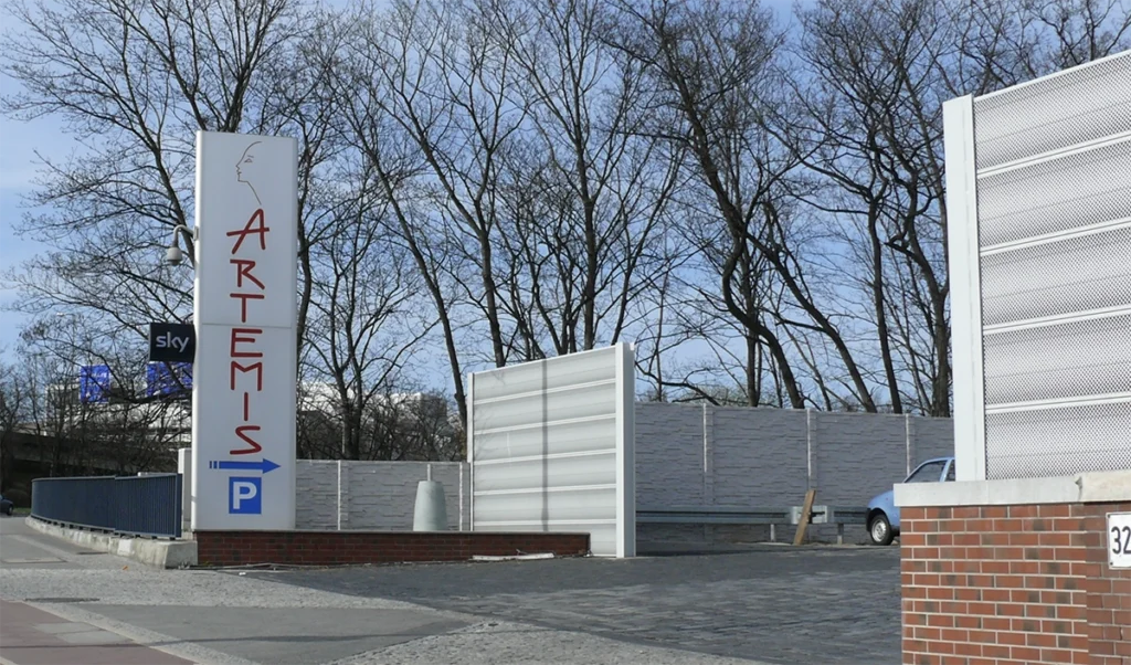The entrance to Artemis FKK
