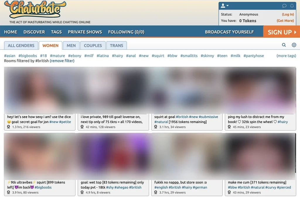 Chaturbate UK