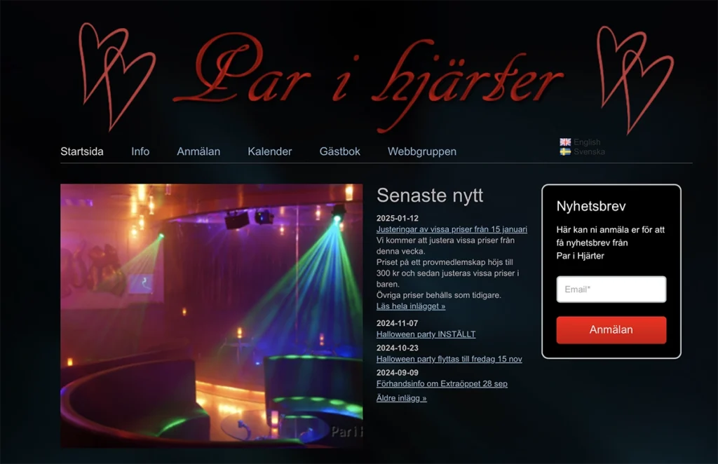 Sweden swinger site