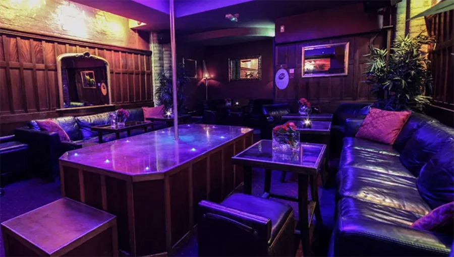 Barclay Club Strippers area in Dublin