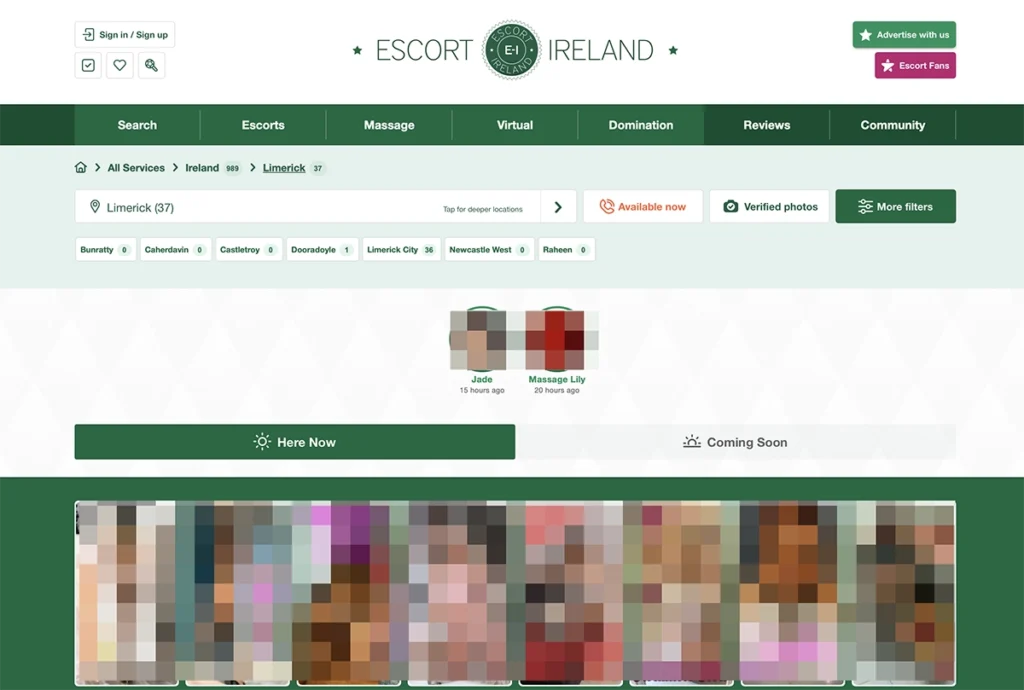 Escort Ireland Limerick